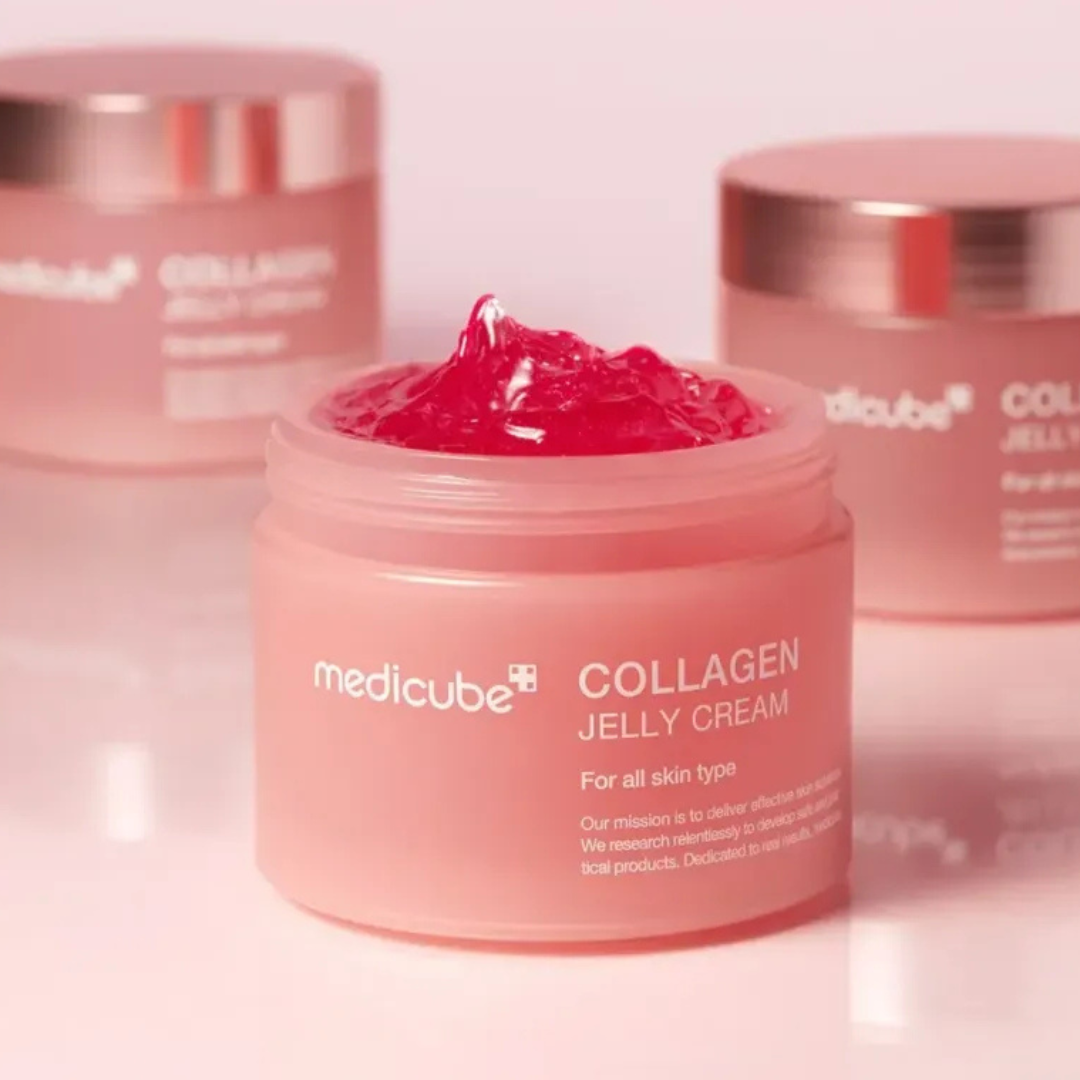 Hydrating collagen jelly gel-cream με squalane, ιδανική για όλες τις επιδερμίδες