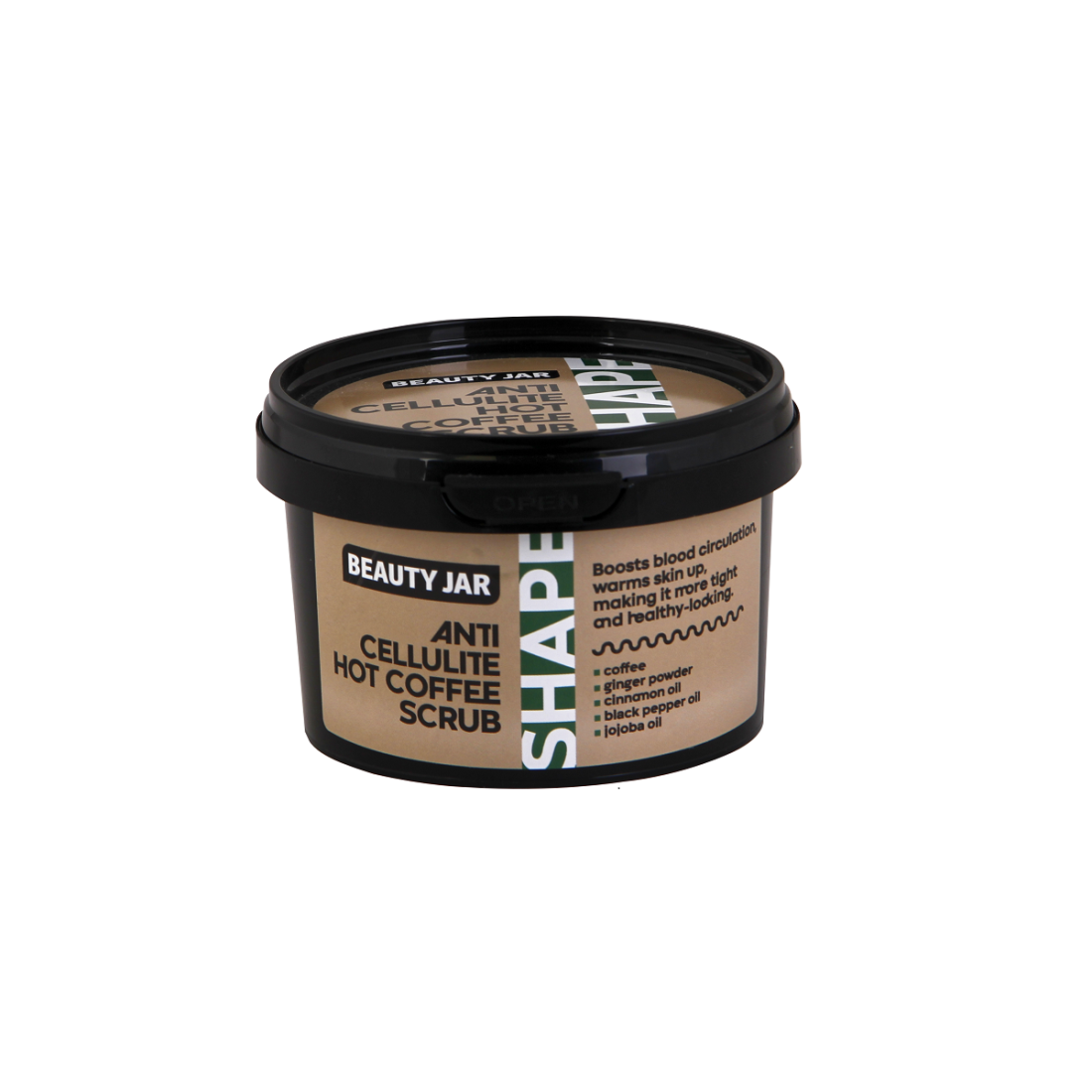 ANTI-CELLULITE HOT COFFEE SCRUB | Scrub Καφέ κατά της Κυτταρίτιδας