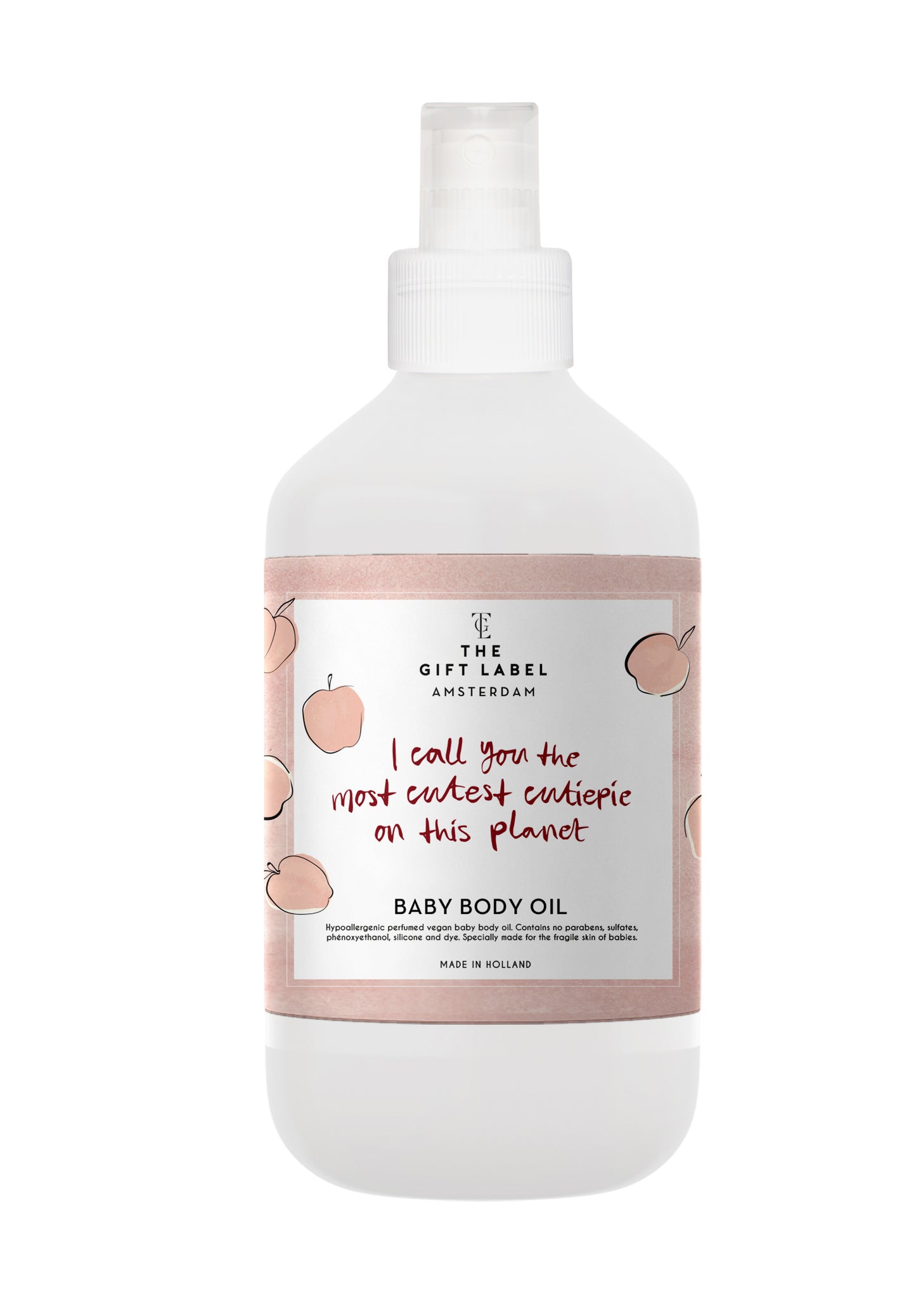I Call You the Most Cutest Cutierie on this Planet |Vegan Βρεφικό Λάδι Σώματος