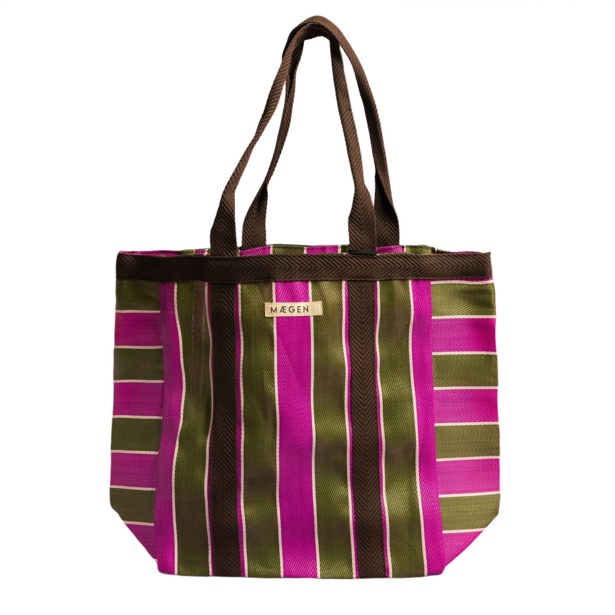 Everywhere Bag | Brown-Olive-Pink