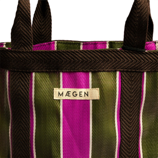 Everywhere Bag | Brown-Olive-Pink