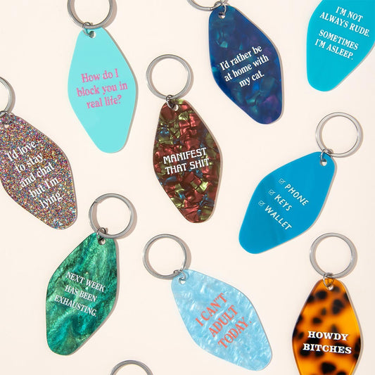 Ohh Deer "Next Week Has Been Exhausting" Keyring | Χιουμοριστικό Μπρελόκ Κλειδιών