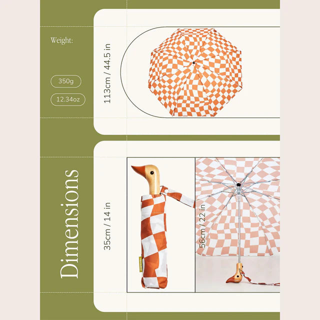 Λεπτομέρεια υφάσματος rPET Peanut Butter umbrella