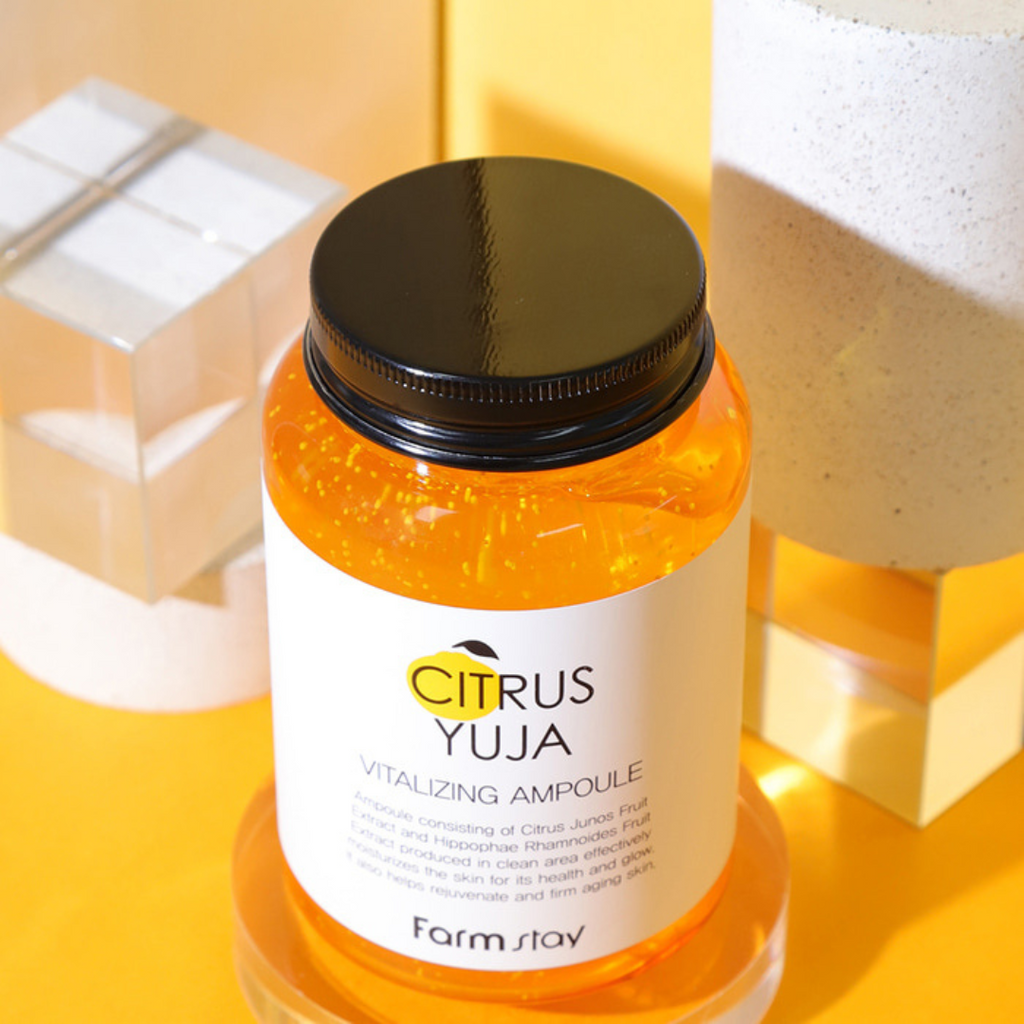 Citrus Yuja Vitalizing Ampoule 250 ml – booster ampoule με βιταμίνη C, niacinamide & marine collagen