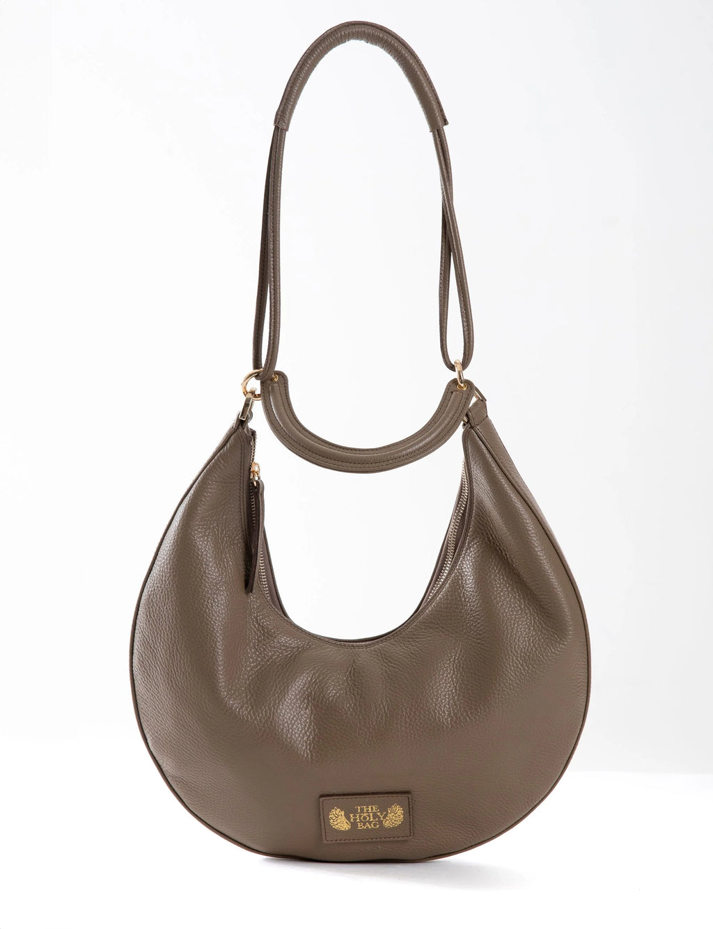 Rita Hobo Bag | Μαλακή Δερμάτινη Τσάντα Ώμου με Φερμουάρ & Λουράκι