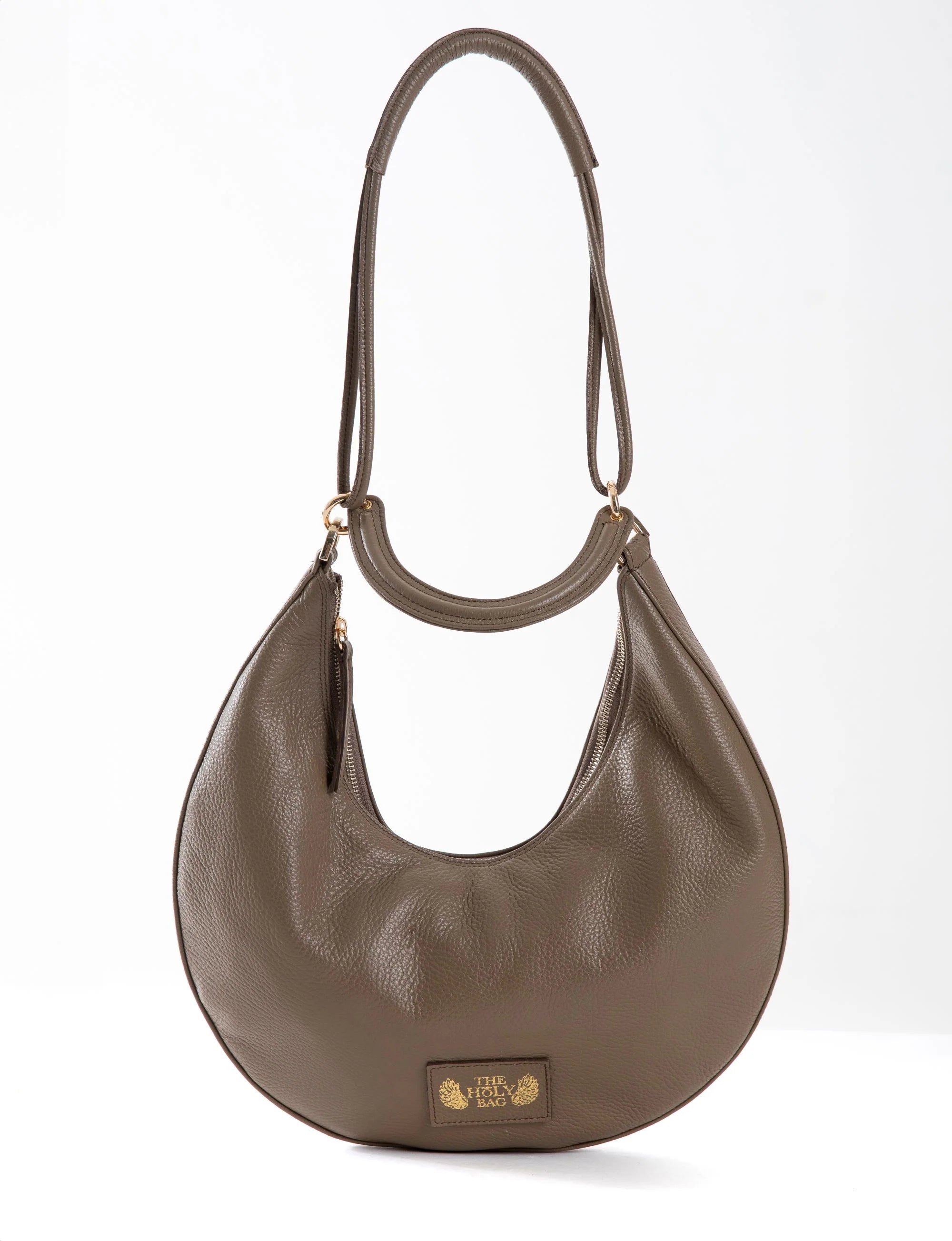 Rita Hobo Bag | Μαλακή Δερμάτινη Τσάντα Ώμου με Φερμουάρ & Λουράκι