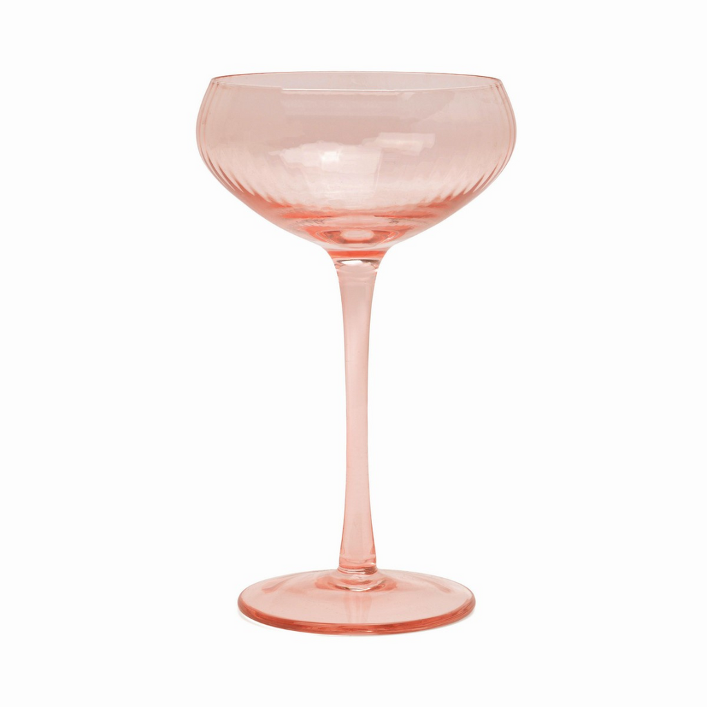 The Lou Coupe Glass | Σετ με 2 Blush Ποτήρια