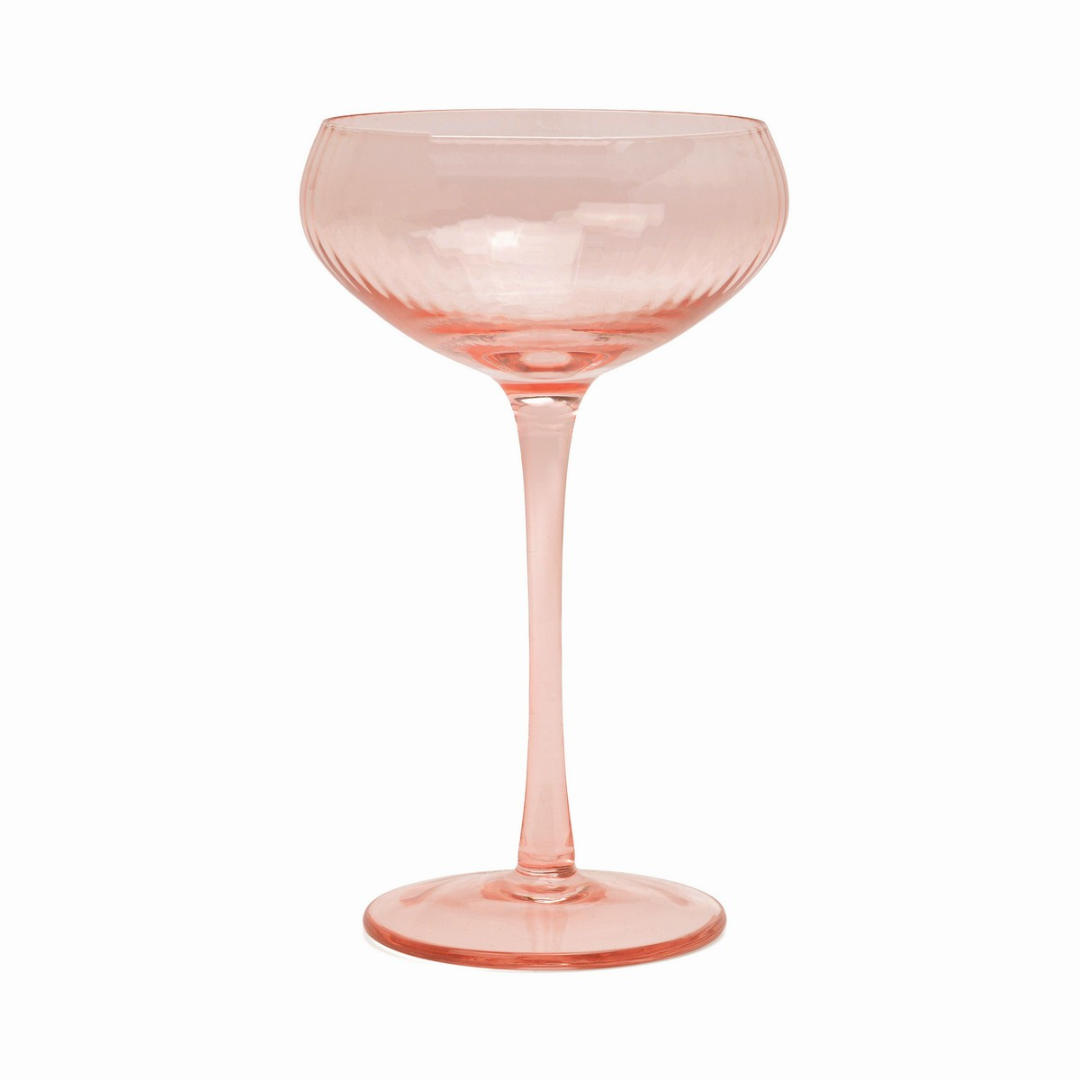 The Lou Coupe Glass | Σετ με 2 Blush Ποτήρια