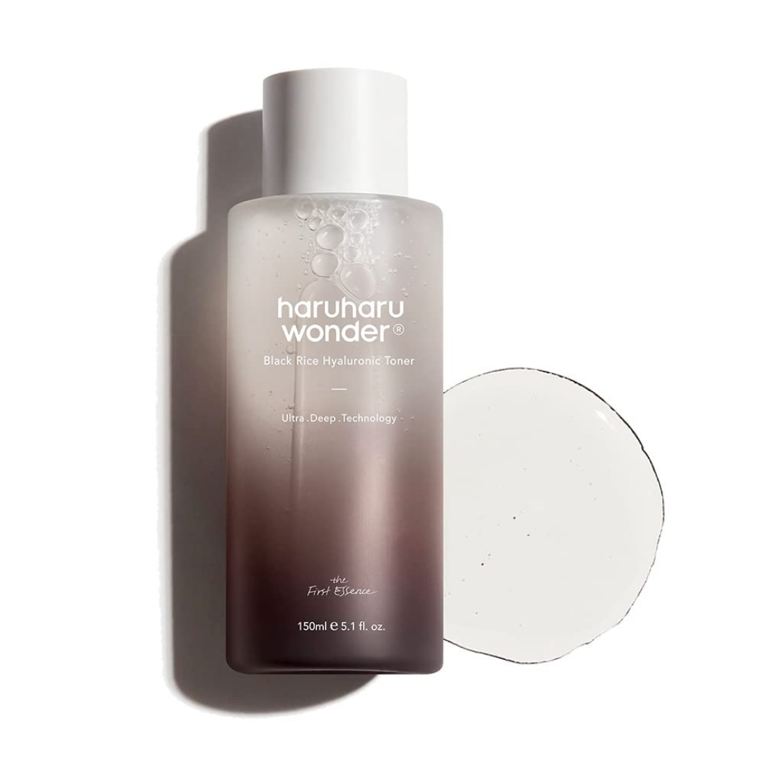 Black Rice Hyaluronic Toner 150 ml – hydrating essence‑toner με fermented black rice & hyaluronic acid