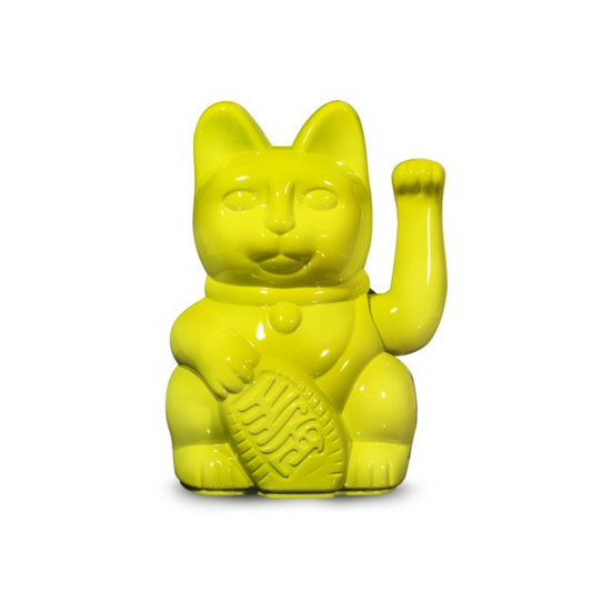 Lucky Cat | Glossy Yellow
