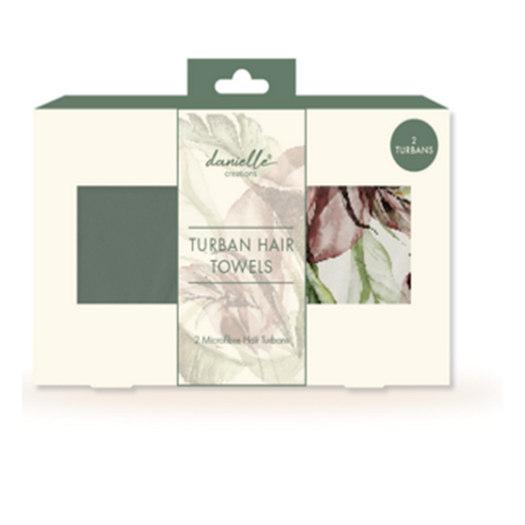 Hair Turban Botanical Cream | 2 pcs