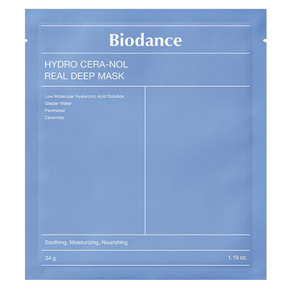 Hydro Cera‑Nol Real Deep Mask – hydro‑gel μάσκα με ceramides, panthenol και glacial water