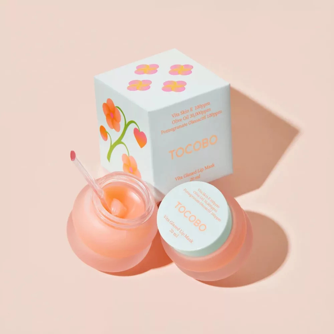 Vita Glazed Lip Mask – butter glaze lip treatment με βιταμίνη E & ελαιόλαδο