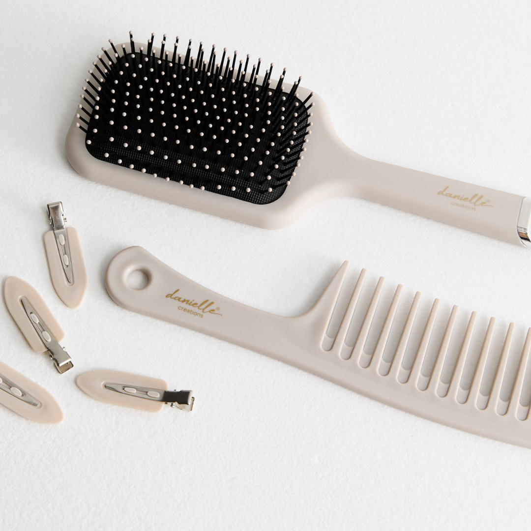 Set Μαλλιών | Βούρτσα, Χτένα & no Crease Clips