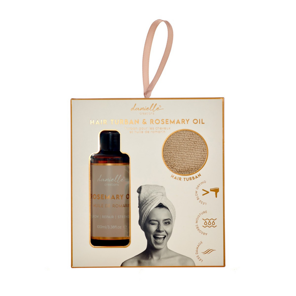 Hair Set | Rosemary Oil & Turban