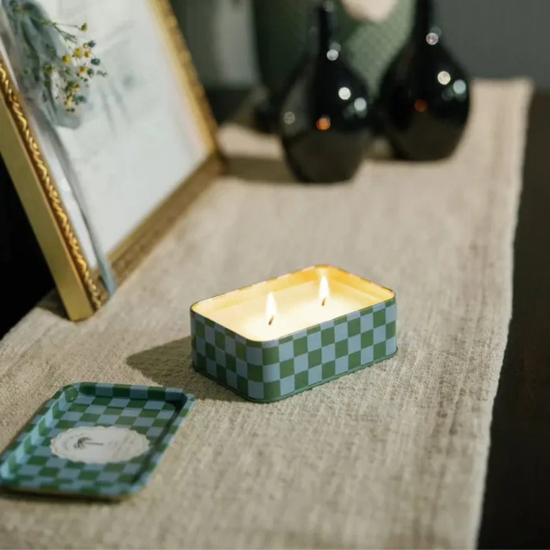 Lush Palms | Tin Candle