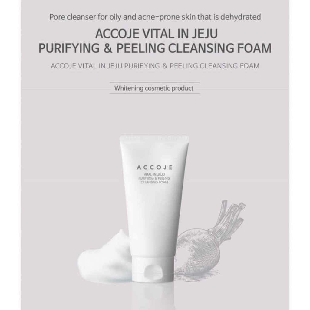 Vital in Jeju Purifying & Peeling Cleansing Foam | 150ml
