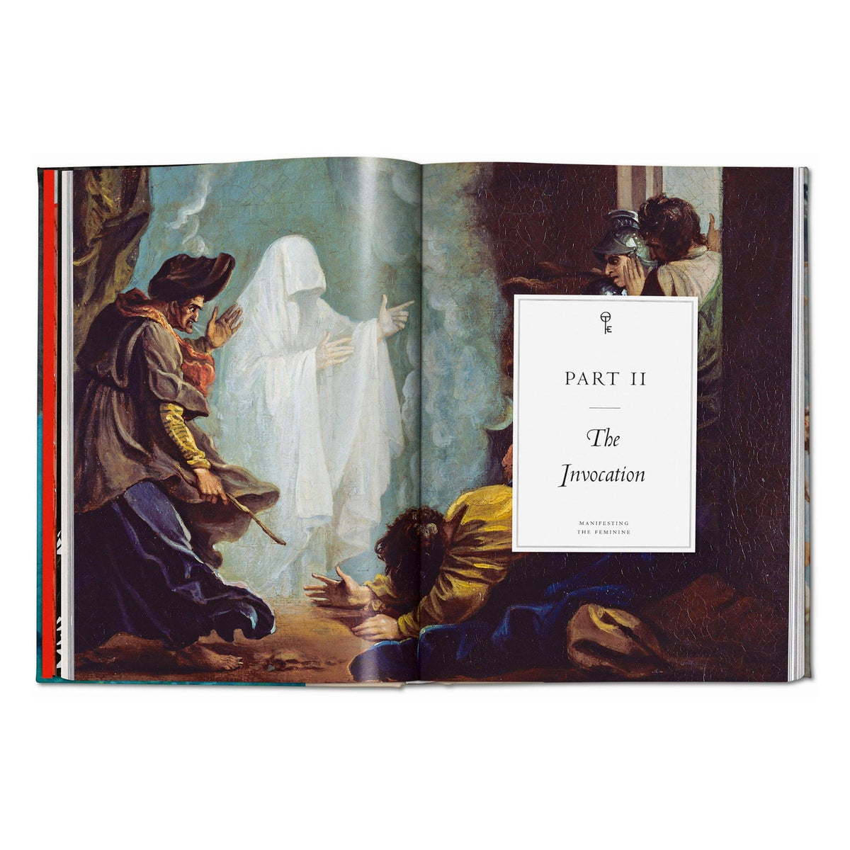Το premium σκληρόδετο βιβλίο "Witchcraft" από τη σειρά The Library of Esoterica του εκδοτικού οίκου TASCHEN, με το μυστικιστικό και ατμοσφαιρικό εξώφυλλό του.