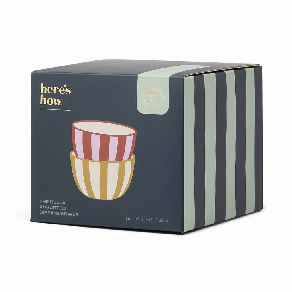 Here’s How The Bella Σετ 2 Μπωλ Σερβιρίσματος 10 cm – σάλτσες & ελιές