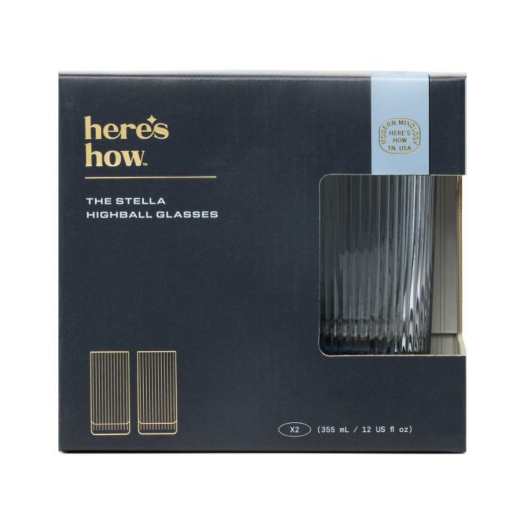 The Stella | Σετ με 2 ψηλά Blue Ποτήρια