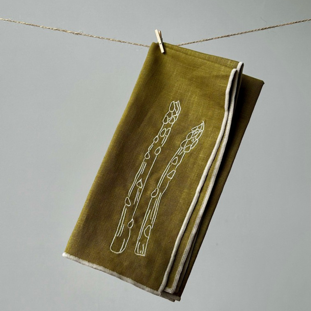 Asparagus | Σετ με 2 πετσέτες φαγητού