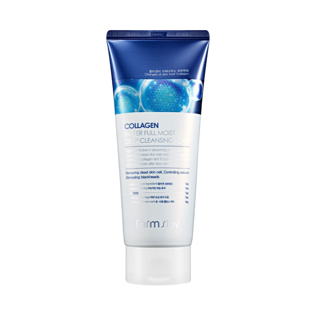 Collagen Water Full Moist Deep Cleansing Foam | 180ml