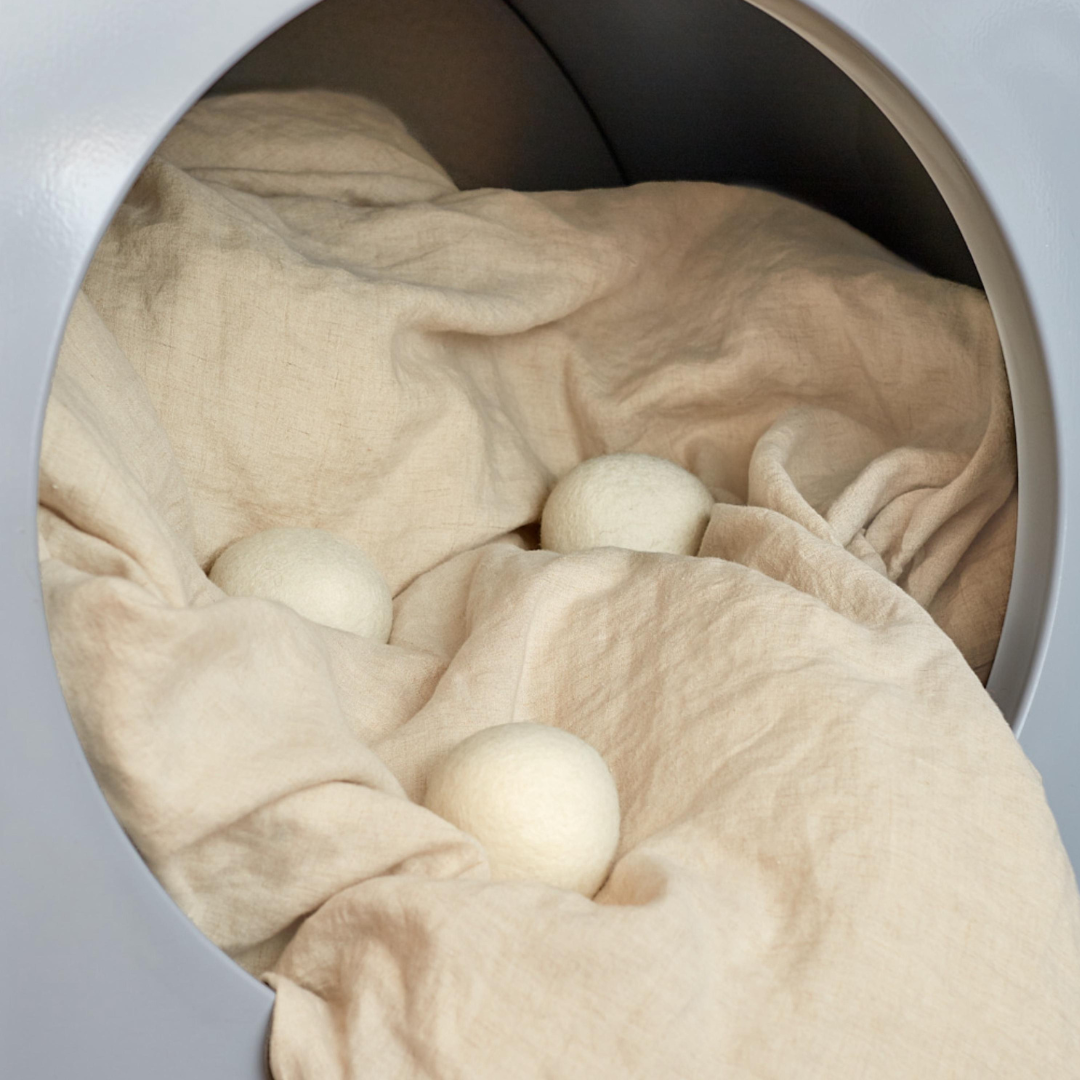Steamery Tumble Dryer Balls (Σετ 4 τμχ) | Μπάλες Στεγνωτηρίου από 100% Μαλλί