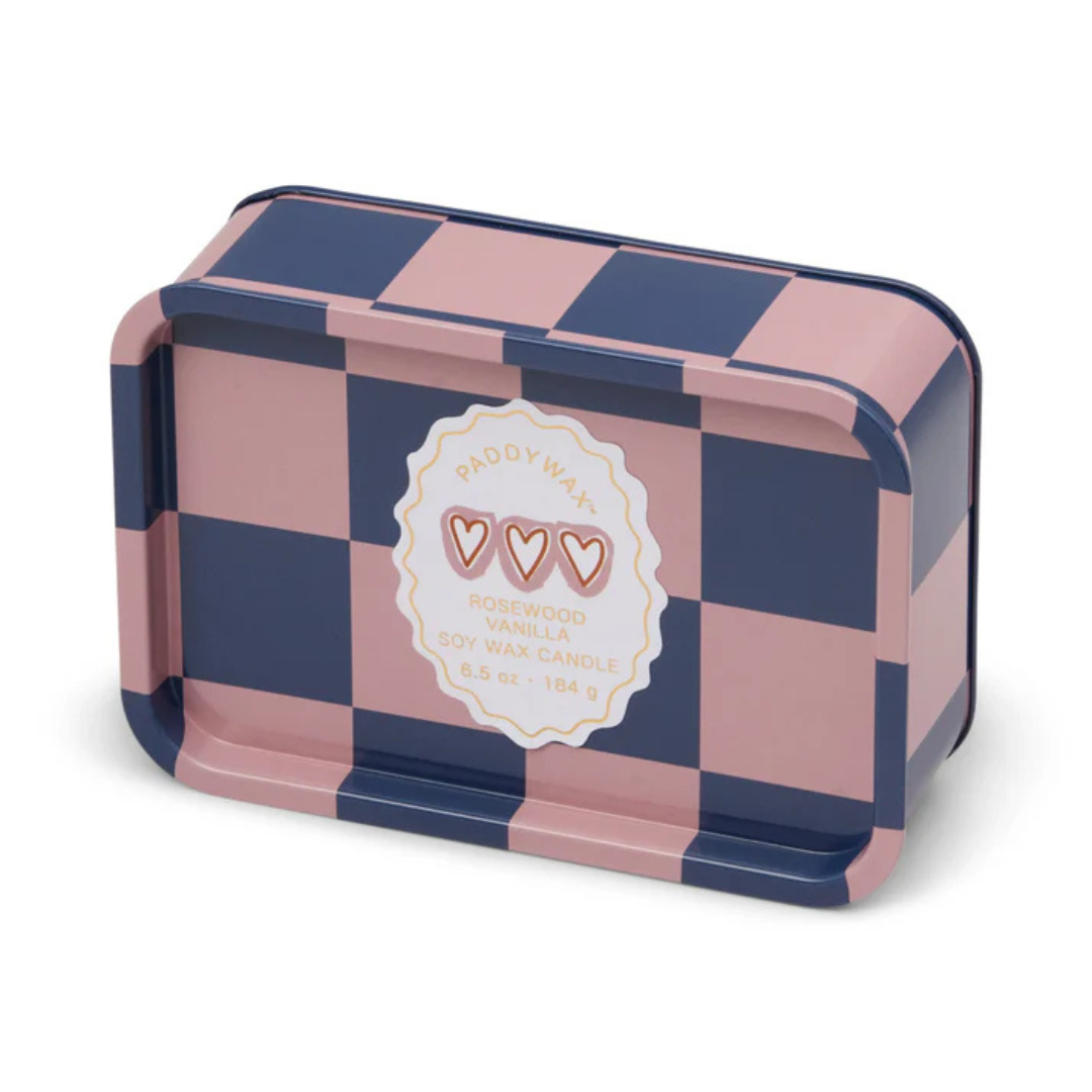 Rosewood Vanilla | Tin Candle