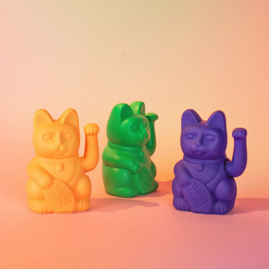 Lucky Cat | Vivid Green