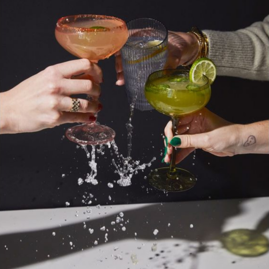 The Stella | Σετ με 2 ψηλά Blue Ποτήρια