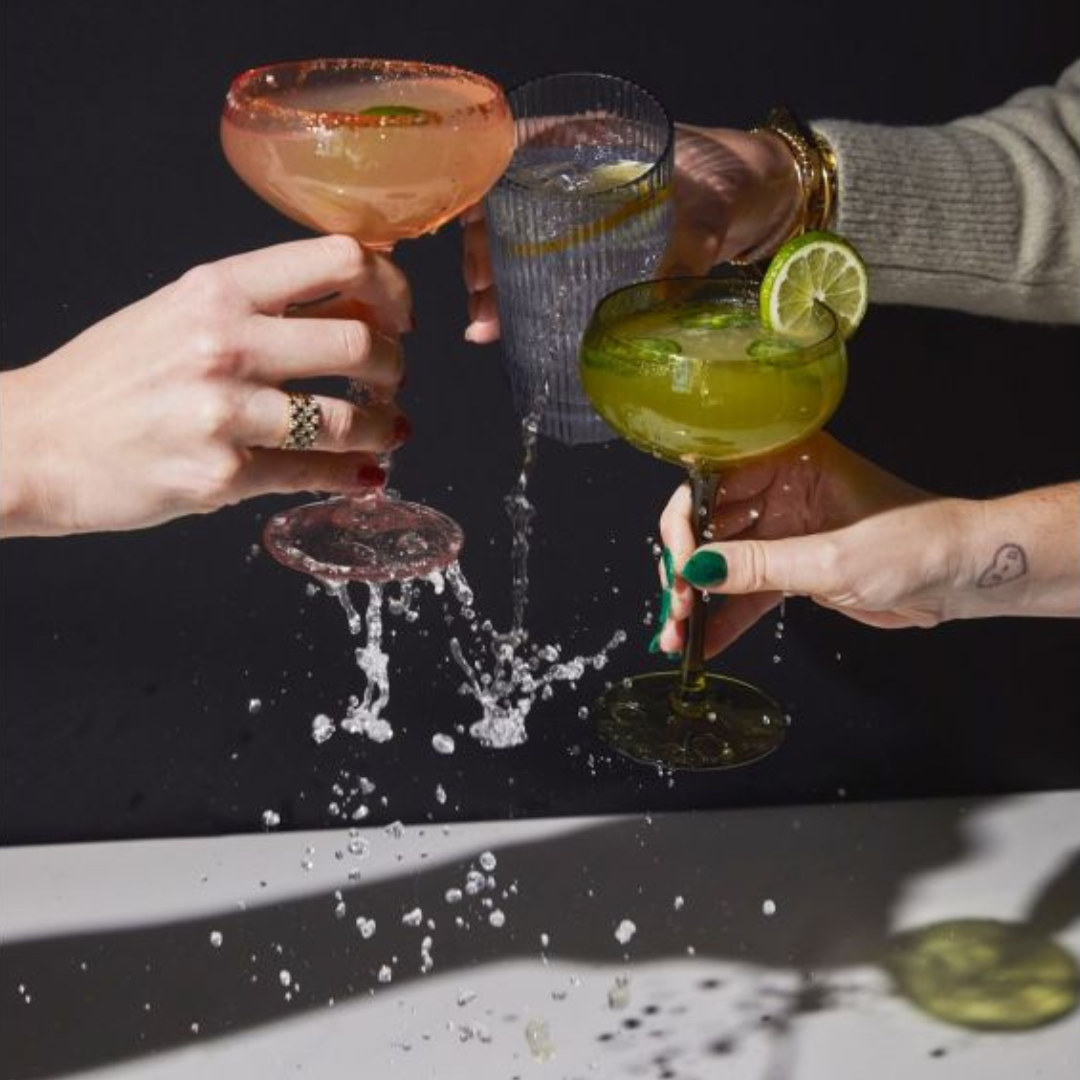 The Stella | Σετ με 2 ψηλά Blue Ποτήρια