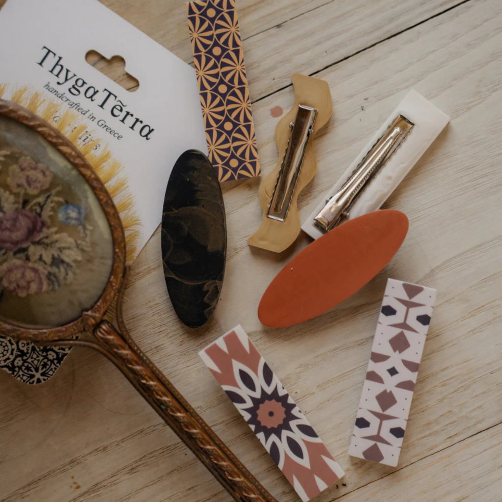 Χειροποίητα Hairclips | Set 3 pcs