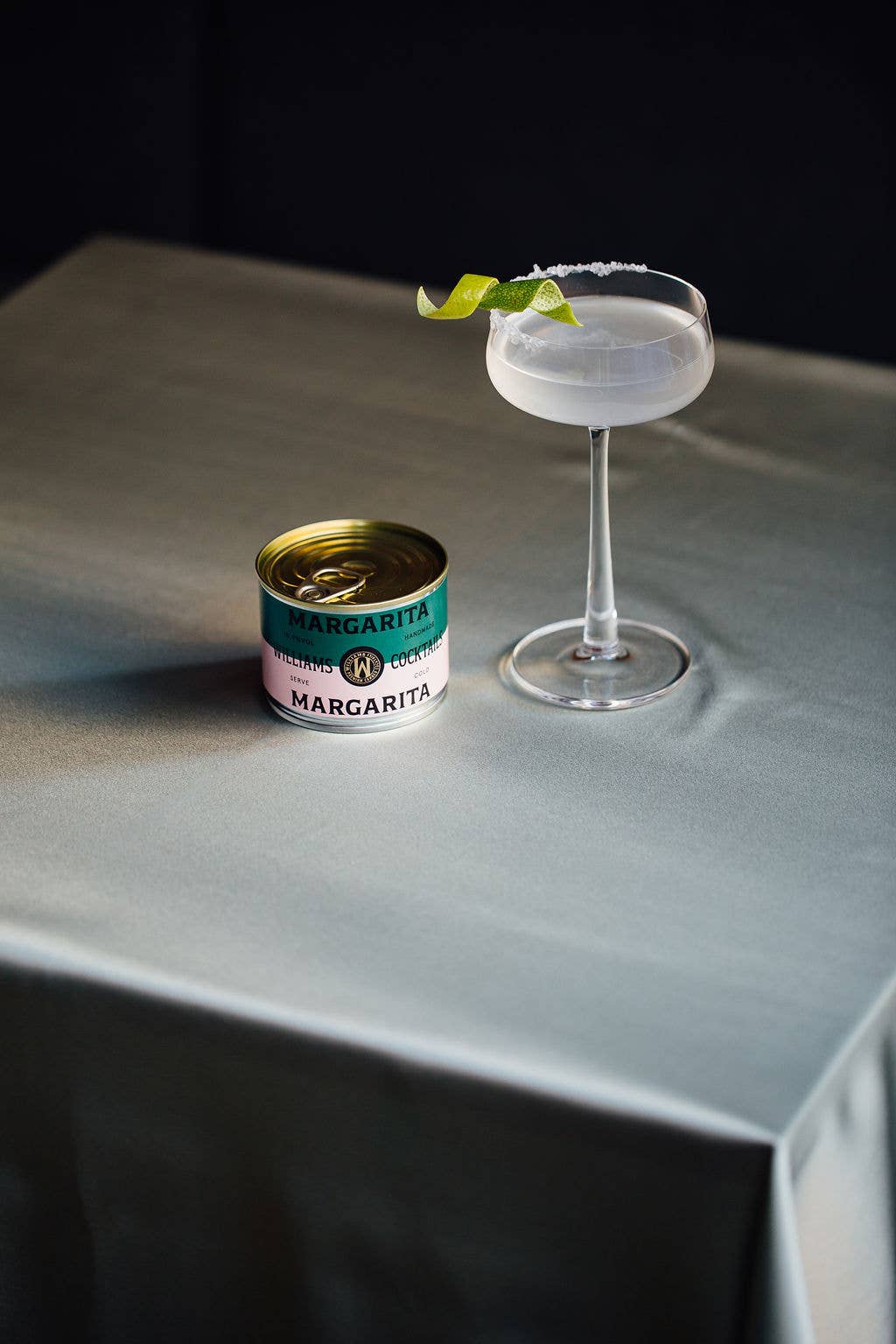 Premium κονσέρβα 130ml Williams Cocktails Margarita με tequila, triple sec και limoen.