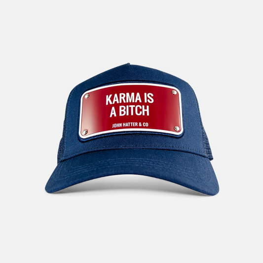 Karma Is A Bitch | Καπέλο Jockey με μεταλλικό Patch