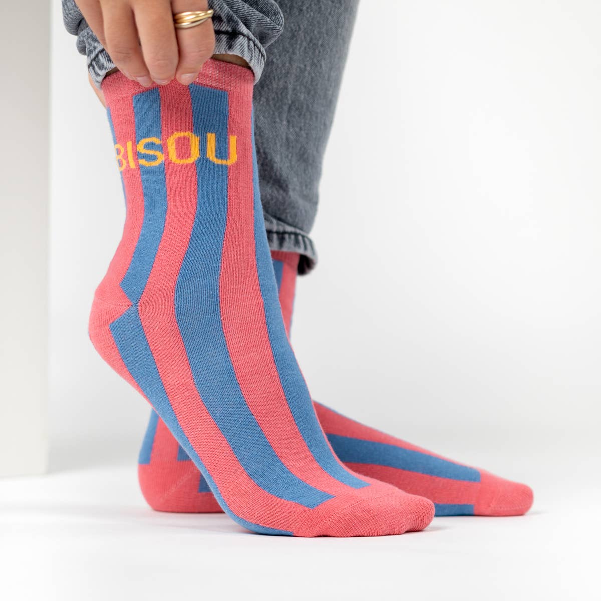 Striped socks - Bisou