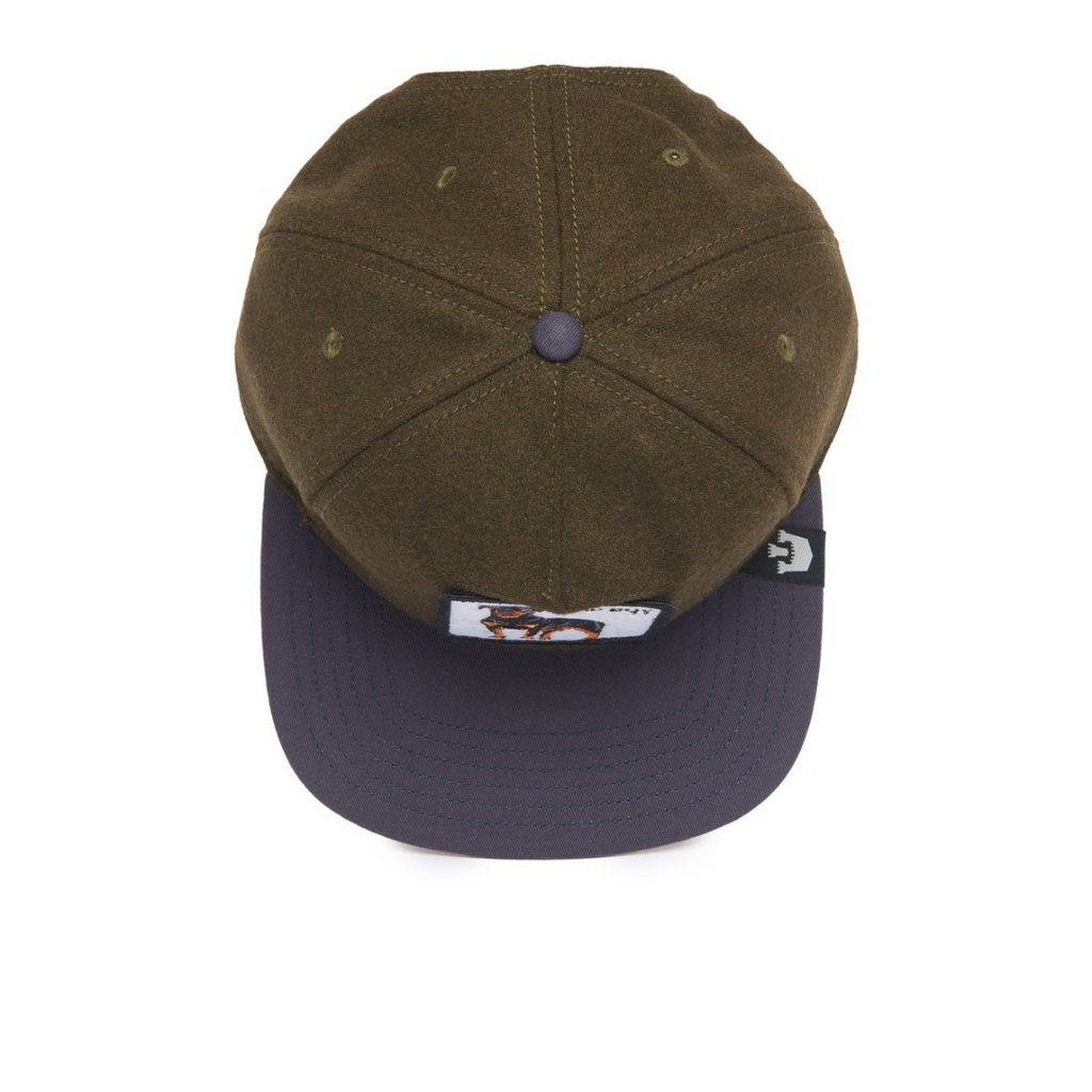 BAD BOY | Μάλλινο Καπέλο Jockey με ίσιο γείσο Top Dog