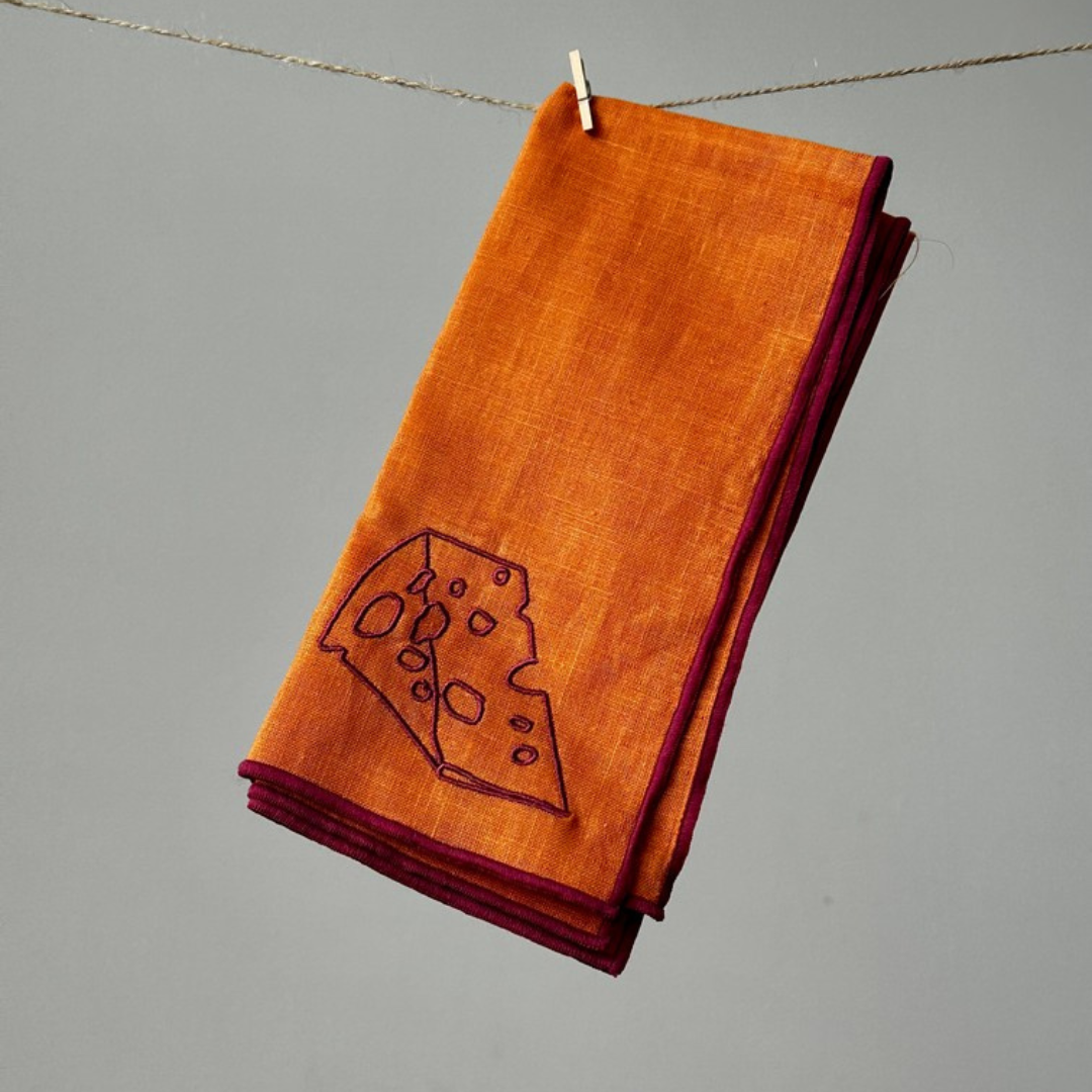 Cheese | Σετ με 2 πετσέτες φαγητού