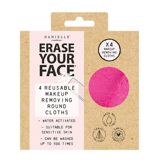Erase Your Face Rundpads | 4 Stück