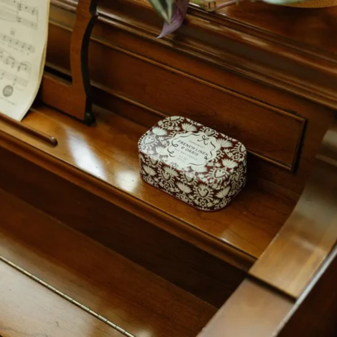 French Linen & Orris | Tin Candle - 127gr