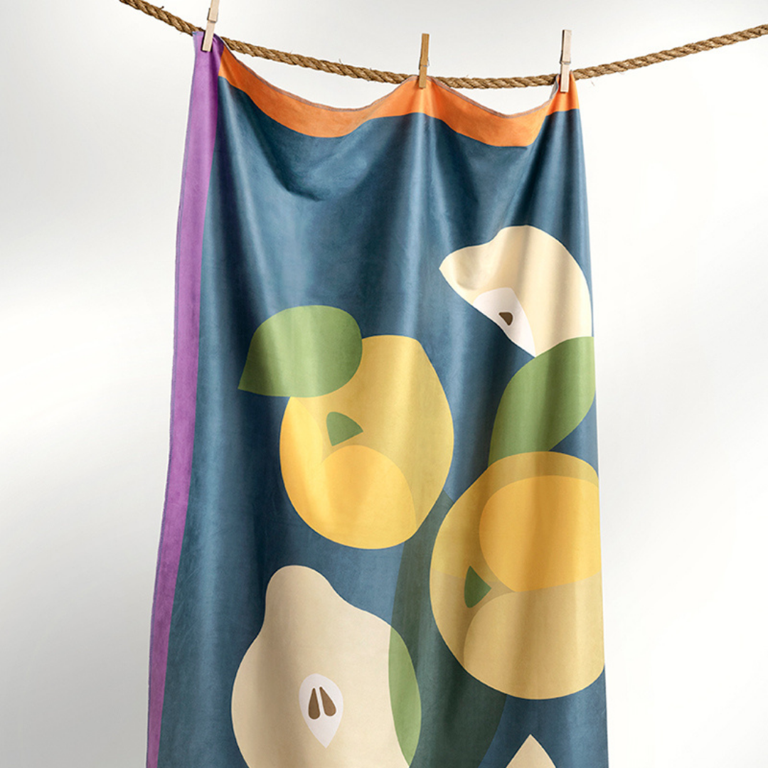 QUINCE Beach Towel | Designed by artist Kanella