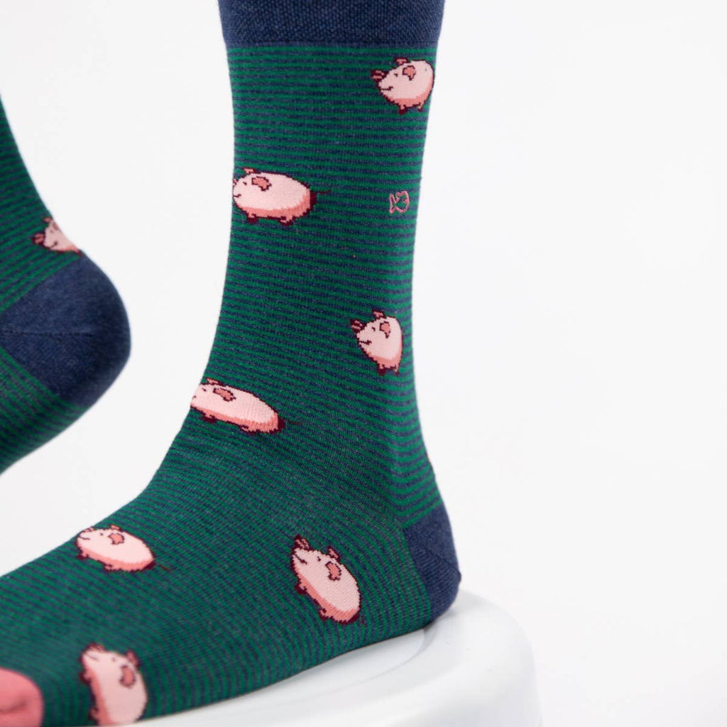 Animal pattern socks - Pig