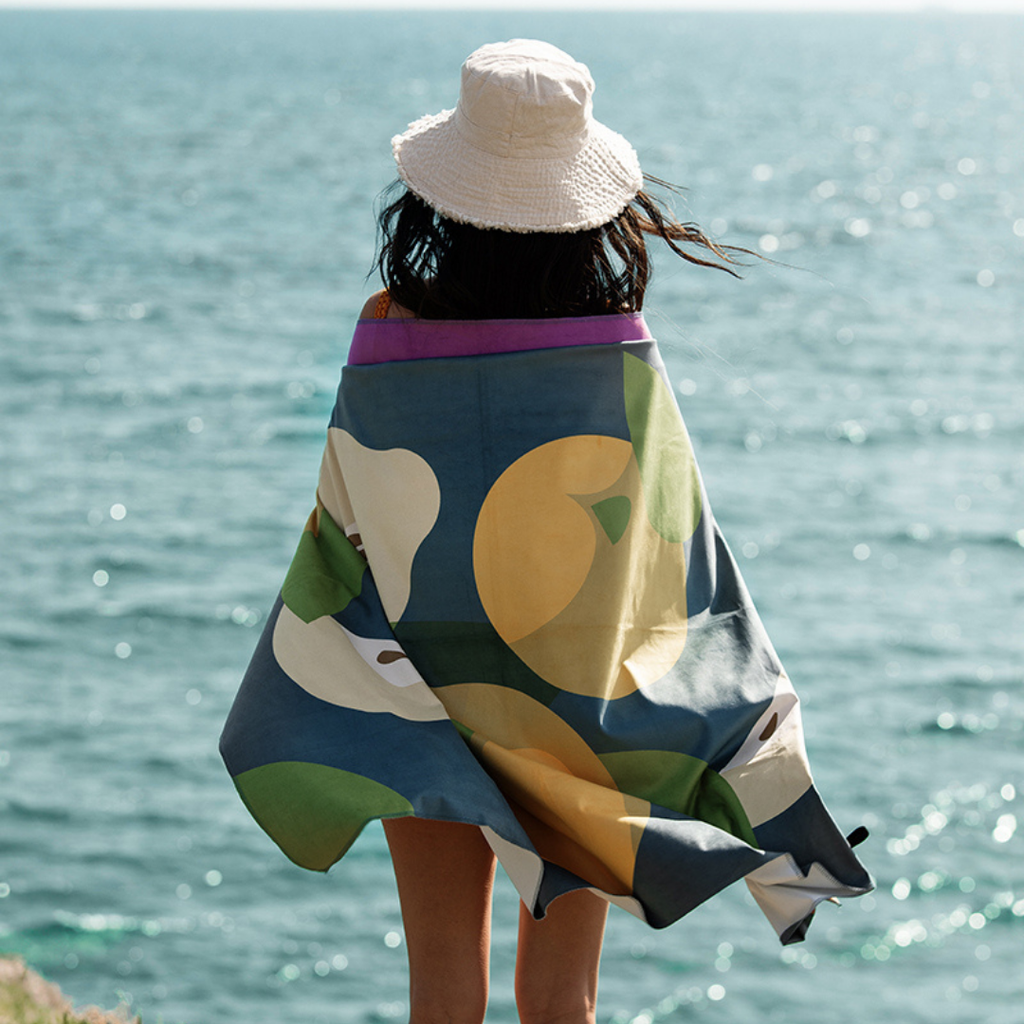 QUINCE Beach Towel | Designed by artist Kanella