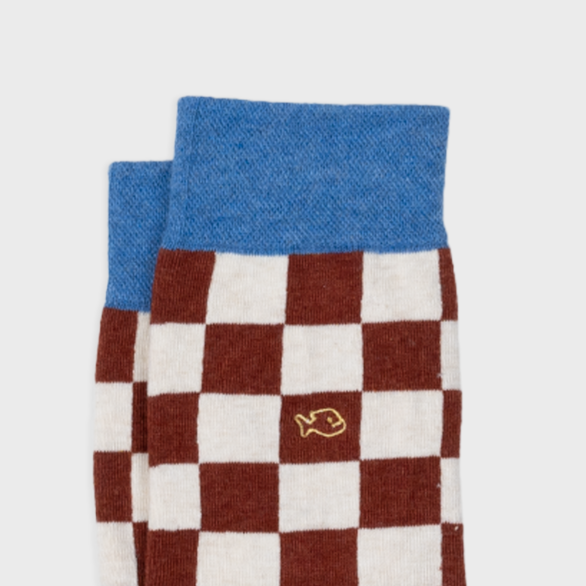Phoenix Check Combed Cotton Socks