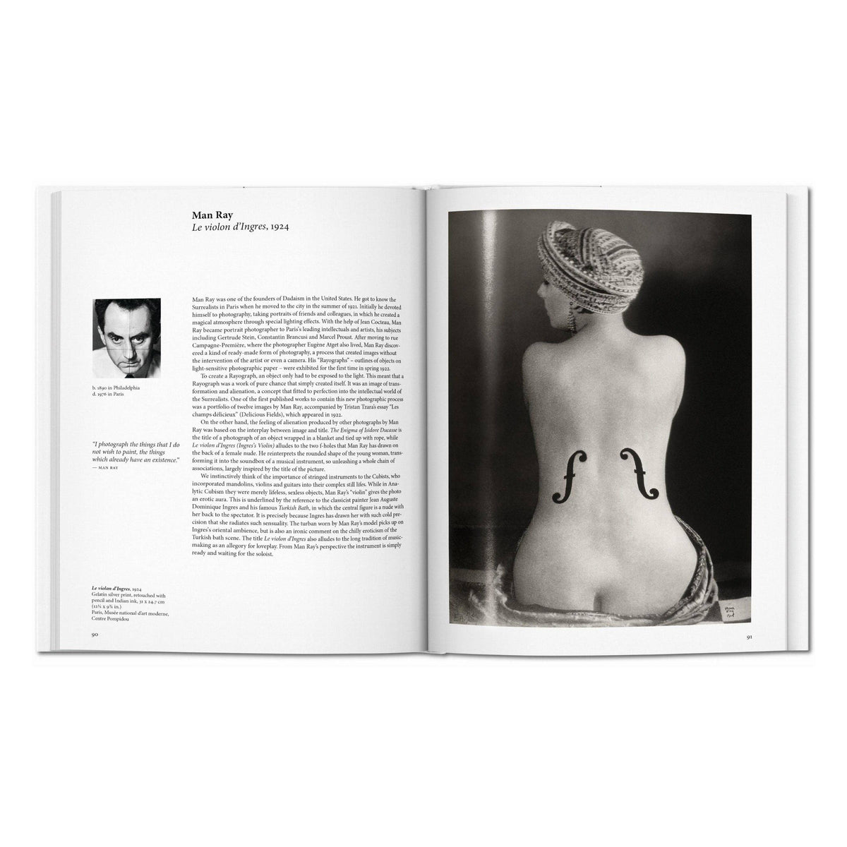 Το σκληρόδετο βιβλίο "Surrealism" της σειράς Basic Art Series του εκδοτικού οίκου TASCHEN, με ένα εμβληματικό σουρεαλιστικό έργο τέχνης στο εξώφυλλο.