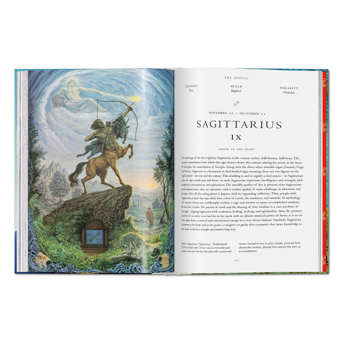 Το premium σκληρόδετο βιβλίο "Astrology" από τη σειρά The Library of Esoterica του εκδοτικού οίκου TASCHEN, με εντυπωσιακό, μυστικιστικό εξώφυλλο και χρυσές λεπτομέρειες.