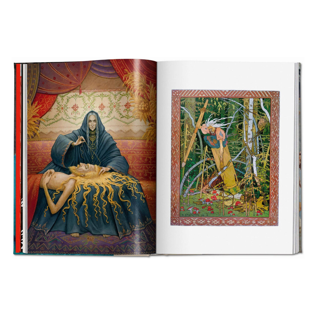 Το premium σκληρόδετο βιβλίο "Witchcraft" από τη σειρά The Library of Esoterica του εκδοτικού οίκου TASCHEN, με το μυστικιστικό και ατμοσφαιρικό εξώφυλλό του.