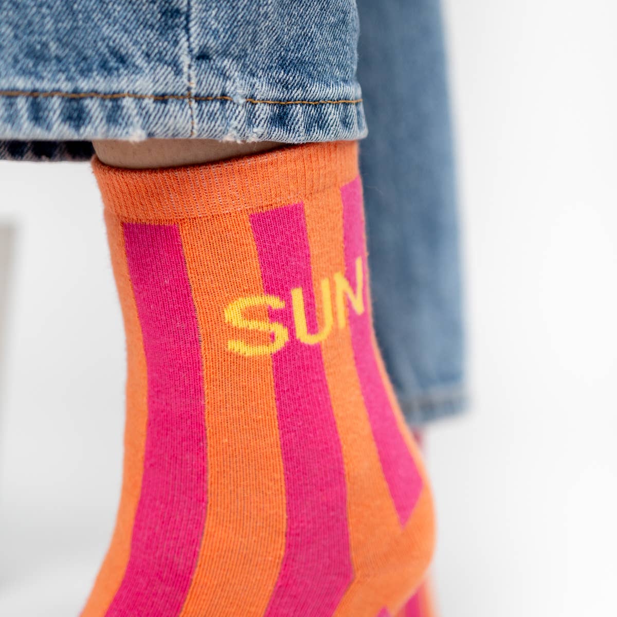 Striped socks - Sun
