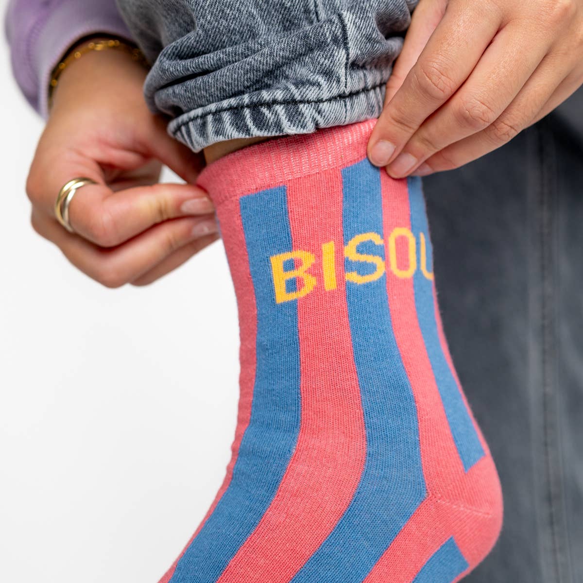 Striped socks - Bisou
