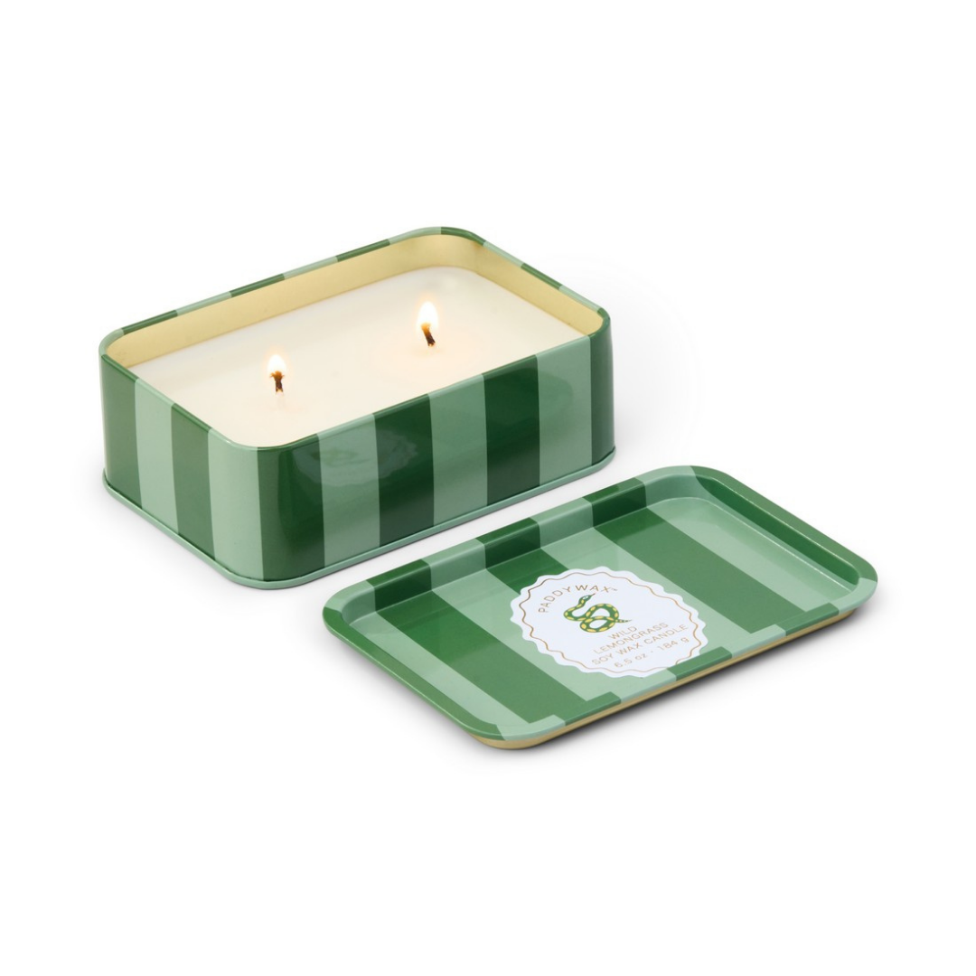 Wild Lemongrass | Tin Candle