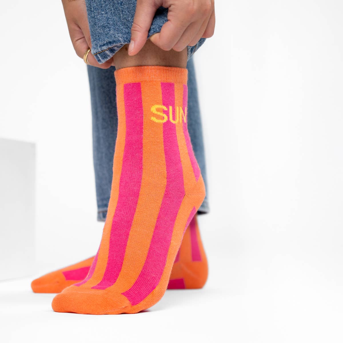 Striped socks - Sun